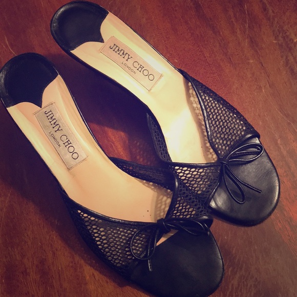 Jimmy Choo Shoes - Jimmy Choo kitten heels with bow